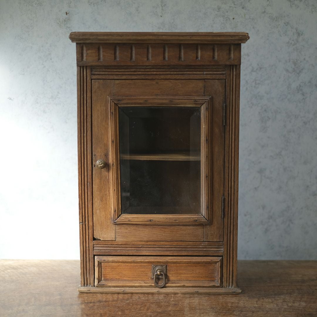 アンティークウォールラック 収納 フランス1