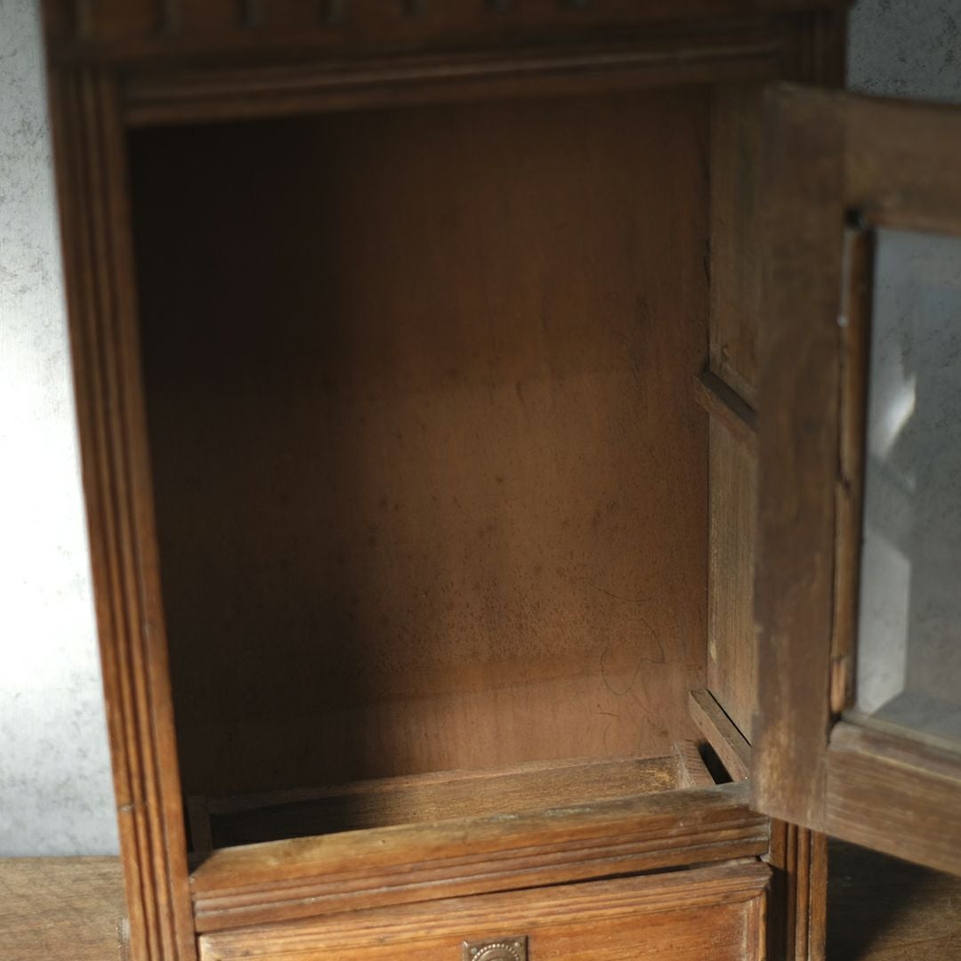 アンティークウォールラック 収納 フランス4