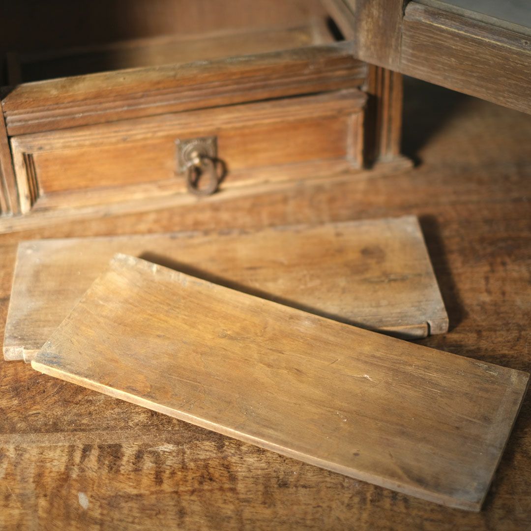 アンティークウォールラック 収納 フランス7