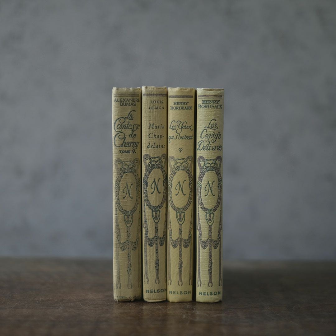 アンティークブック フランス 本 ネルソン nelson 1