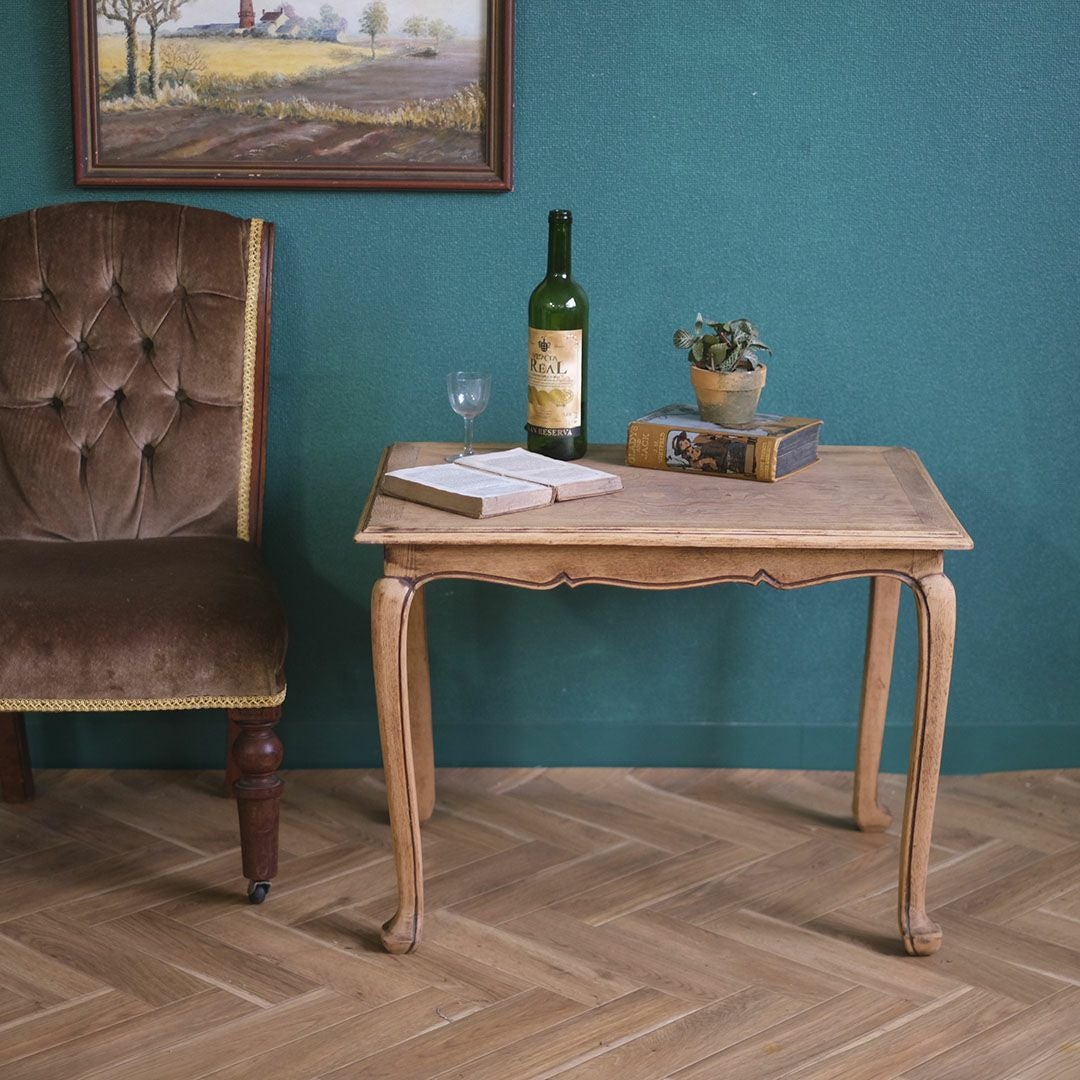 アンティークテーブル 塗装剥離 フランス オーク材 アンティーク家具