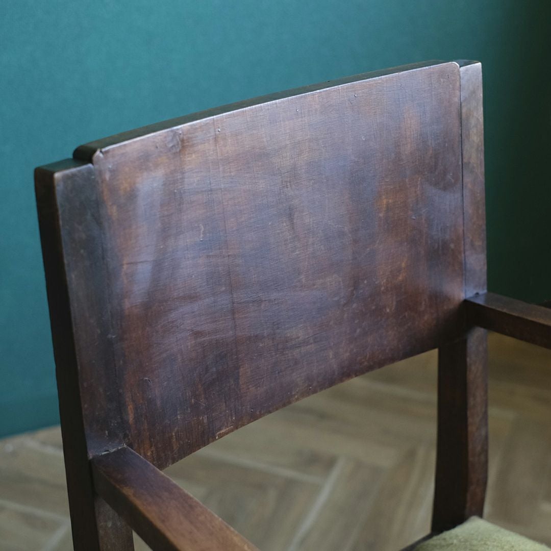 アンティーク ブリッジチェアBridge Chair アール・デコ モダニズム 椅子 フランス アンティーク家具6