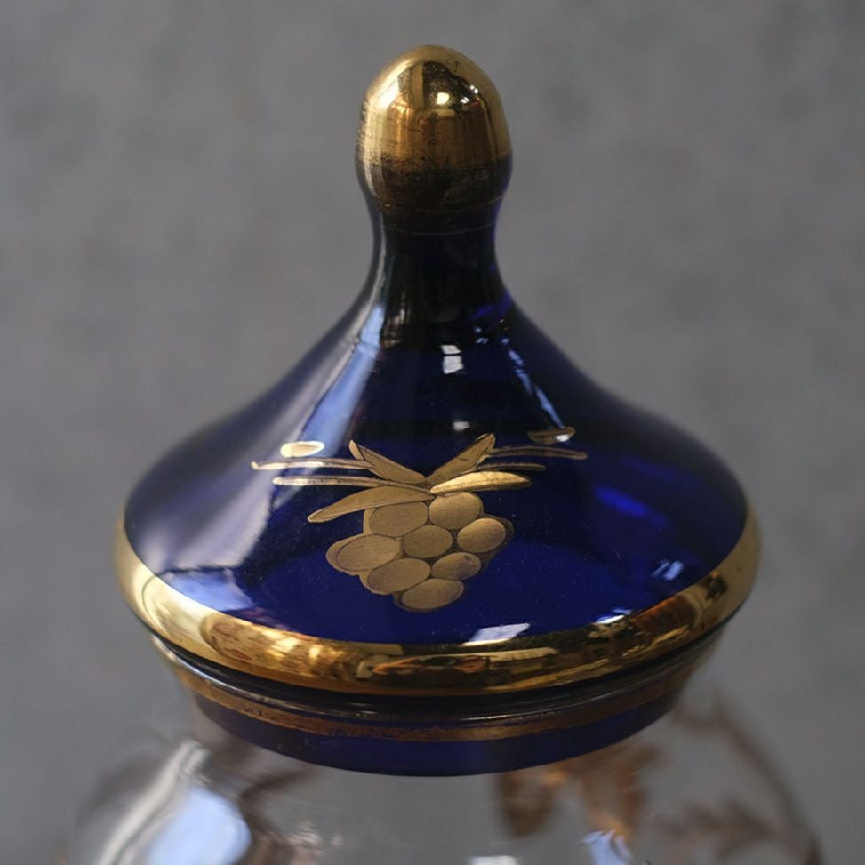 アンティーク ボンボニエール 葡萄モチーフ ベルギー4