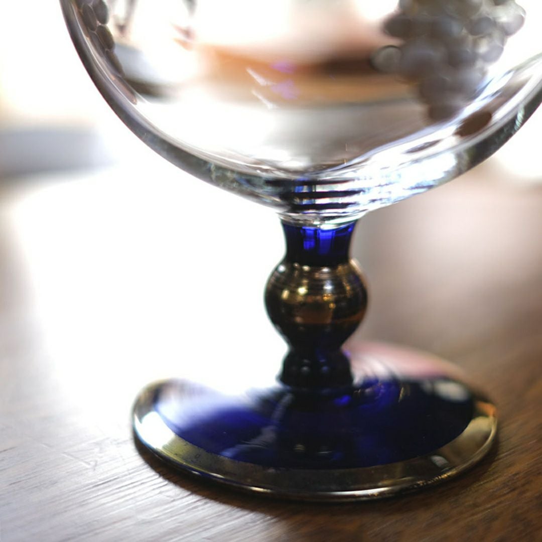 アンティーク ボンボニエール 葡萄モチーフ ベルギー5