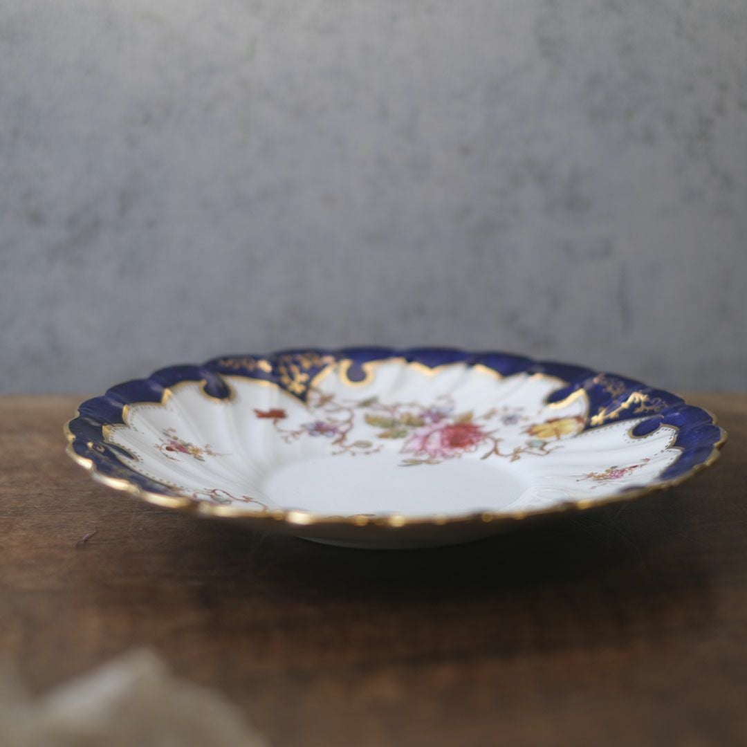 アンティークデザートプレート 皿 Hammersley (ハマースレイ) Dresden Sprays (ドレスデンスプレイ) ヴィクトリアン イギリス3