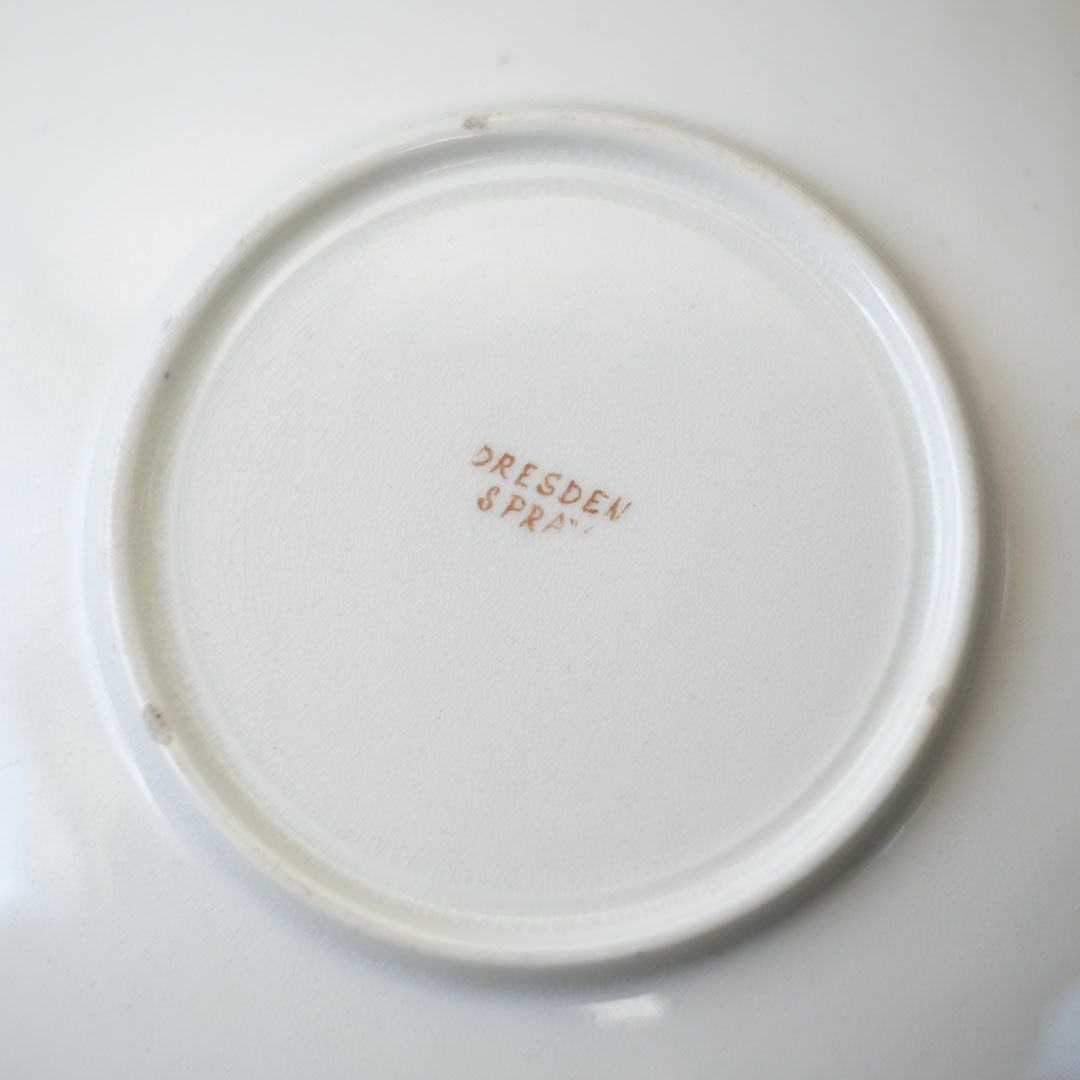 アンティークデザートプレート 皿 Hammersley (ハマースレイ) Dresden Sprays (ドレスデンスプレイ) ヴィクトリアン イギリス7