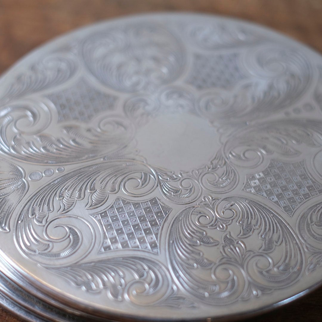 アンティークマット シルバープレート ヴィクトリアン イギリス5