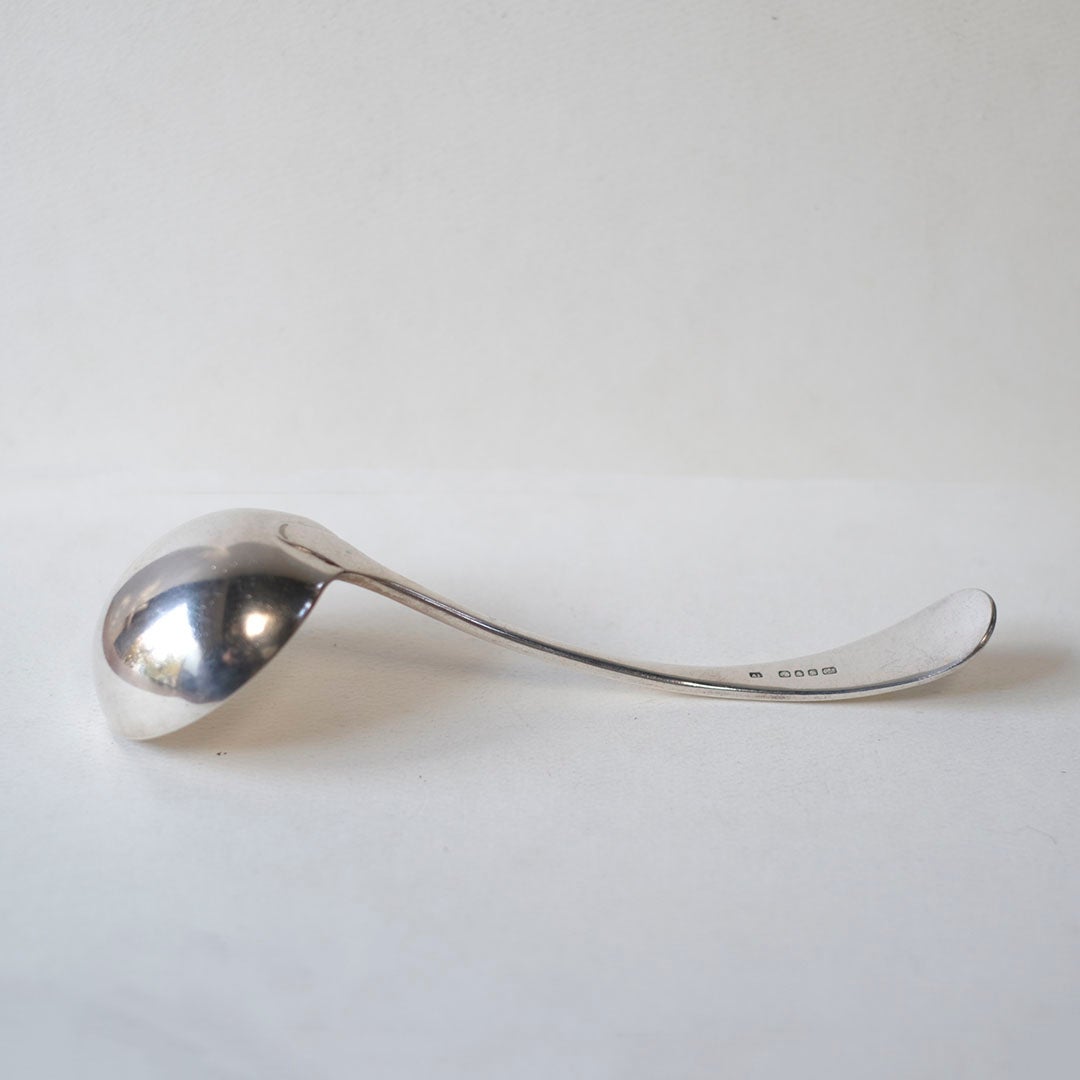 アンティークソースレードル シルバープレート 銀メッキ イギリス3