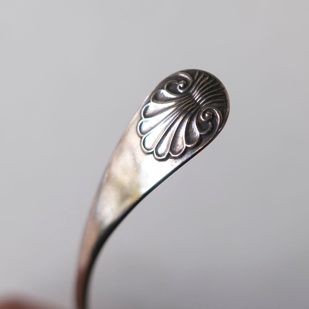 アンティークソースレードル シルバープレート 銀メッキ イギリス6