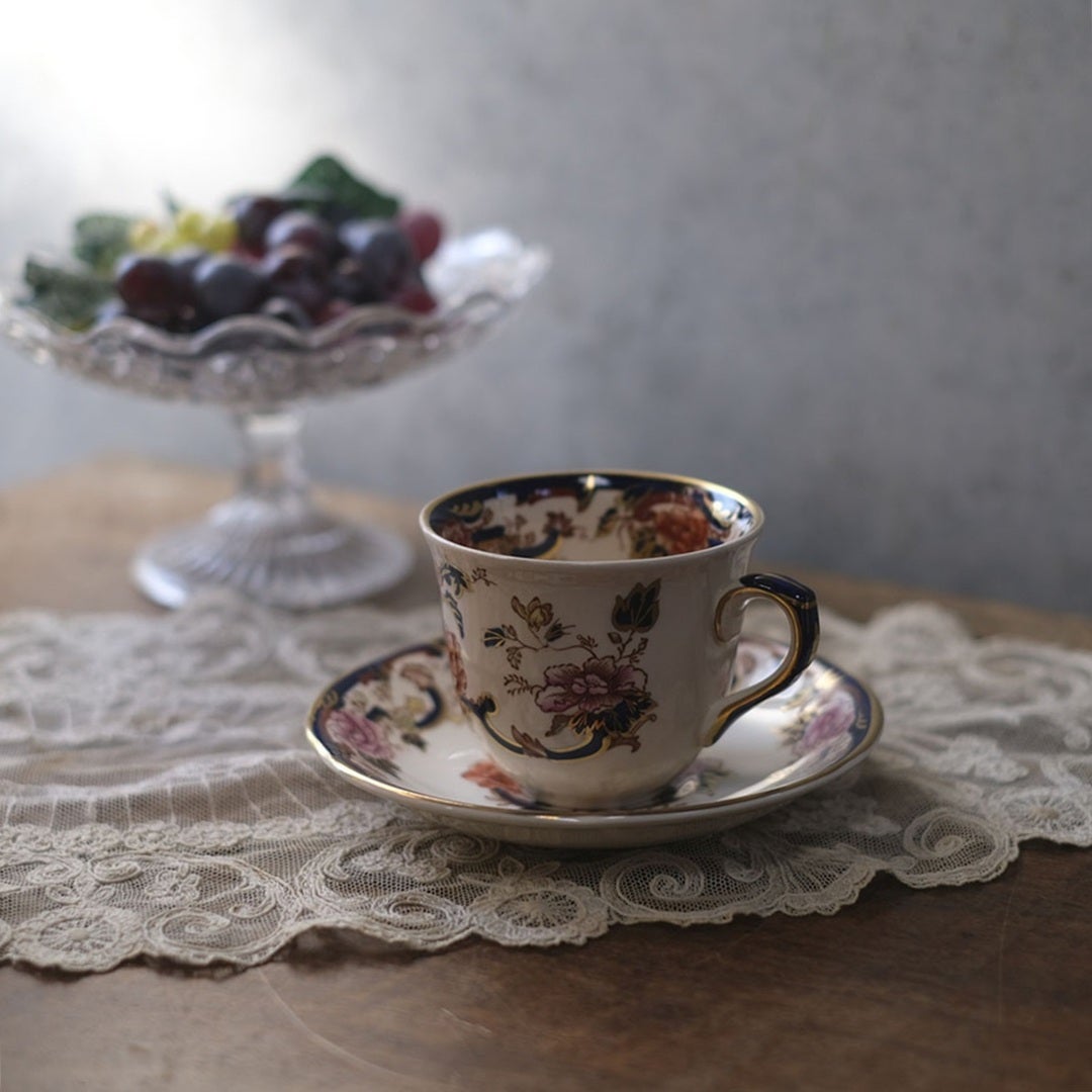 アンティークティーカップ&ソーサ MASON メイソン イギリス アンティーク食器