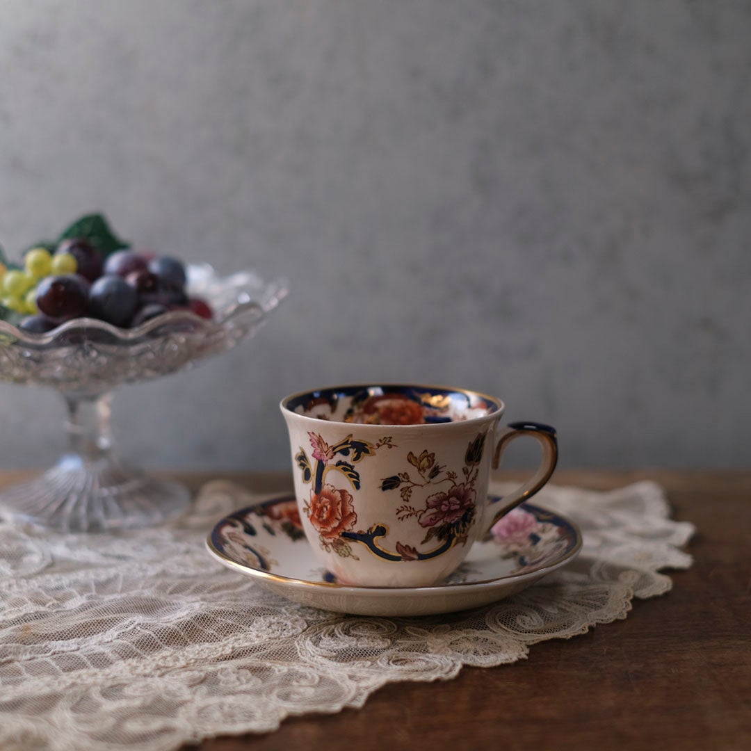 アンティークティーカップ&ソーサ MASON メイソン イギリス アンティーク食器1