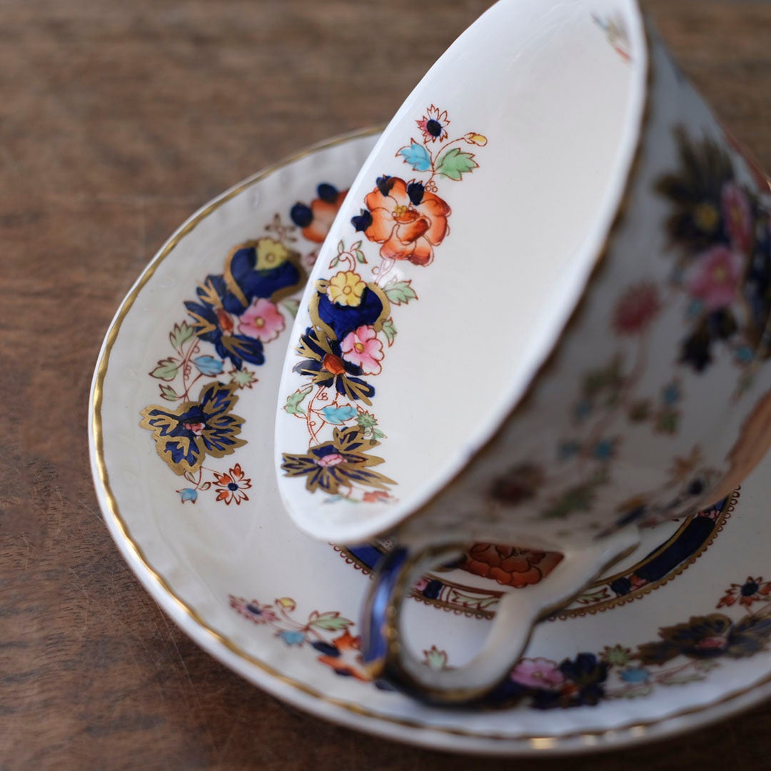 ヴィンテージティーカップ&ソーサ MASON メイソン Mandalay（マンダレイ） イギリス アンティーク食器 B6