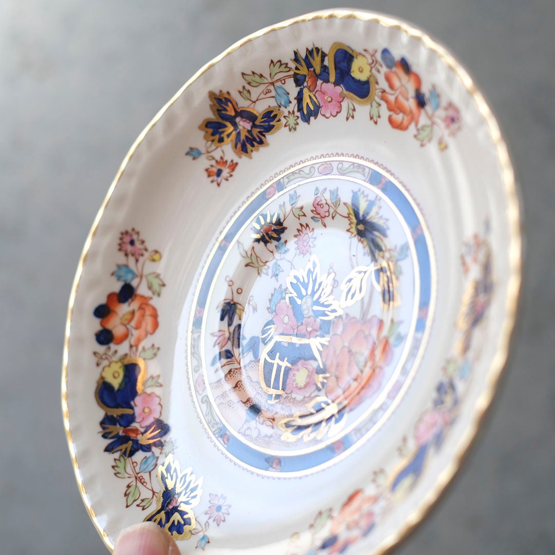 ヴィンテージティーカップ&ソーサ MASON メイソン Mandalay（マンダレイ） イギリス アンティーク食器 B9