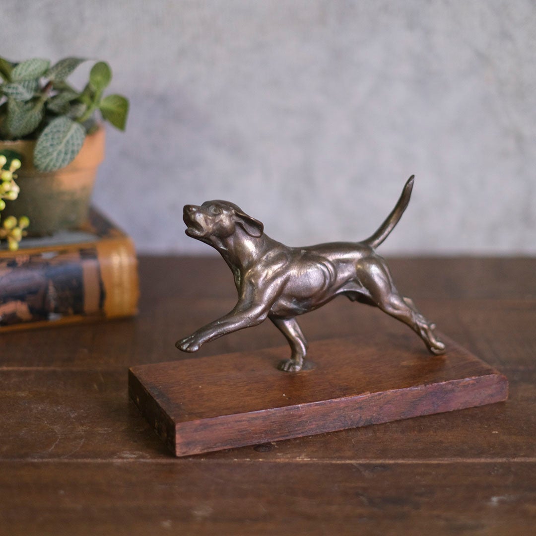 アンティーク ドッグオブジェ 置物 イギリス