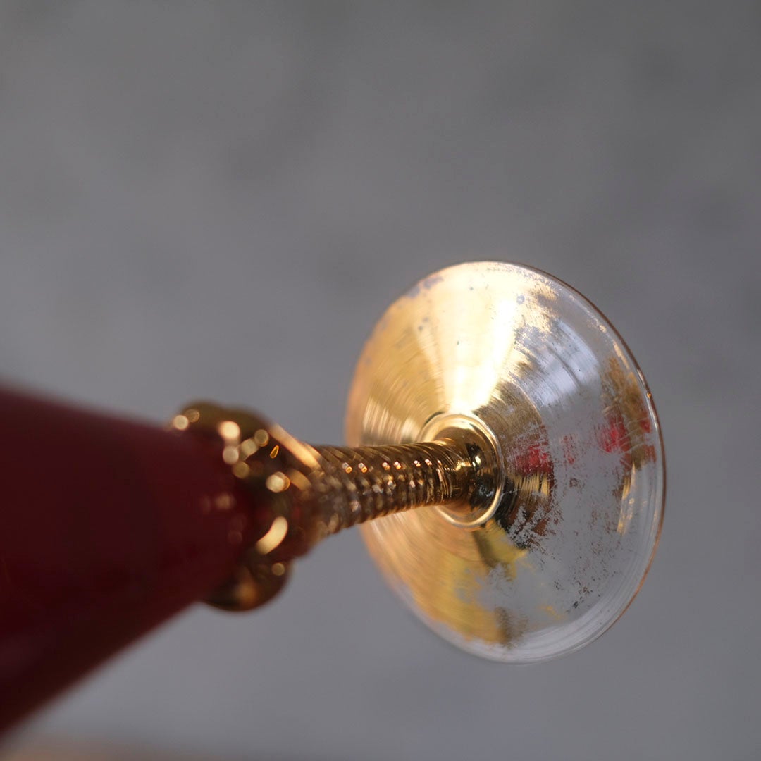 ヴィンテージグラス ヴェネチアングラス ルビー イタリア8