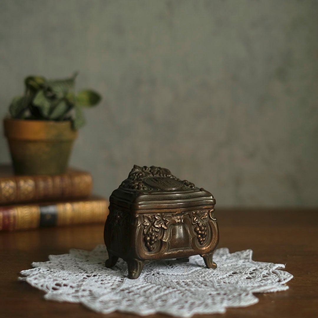 アンティークジュエリーケース ケルン大聖堂 ゴシック様式 ジュエリーボックス アクセサリーボックス