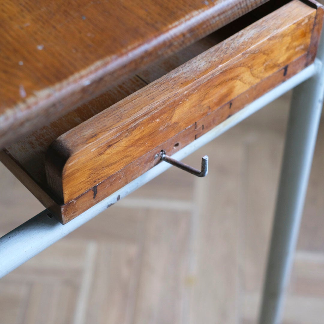 ヴィンテージスクールデスク イギリス6