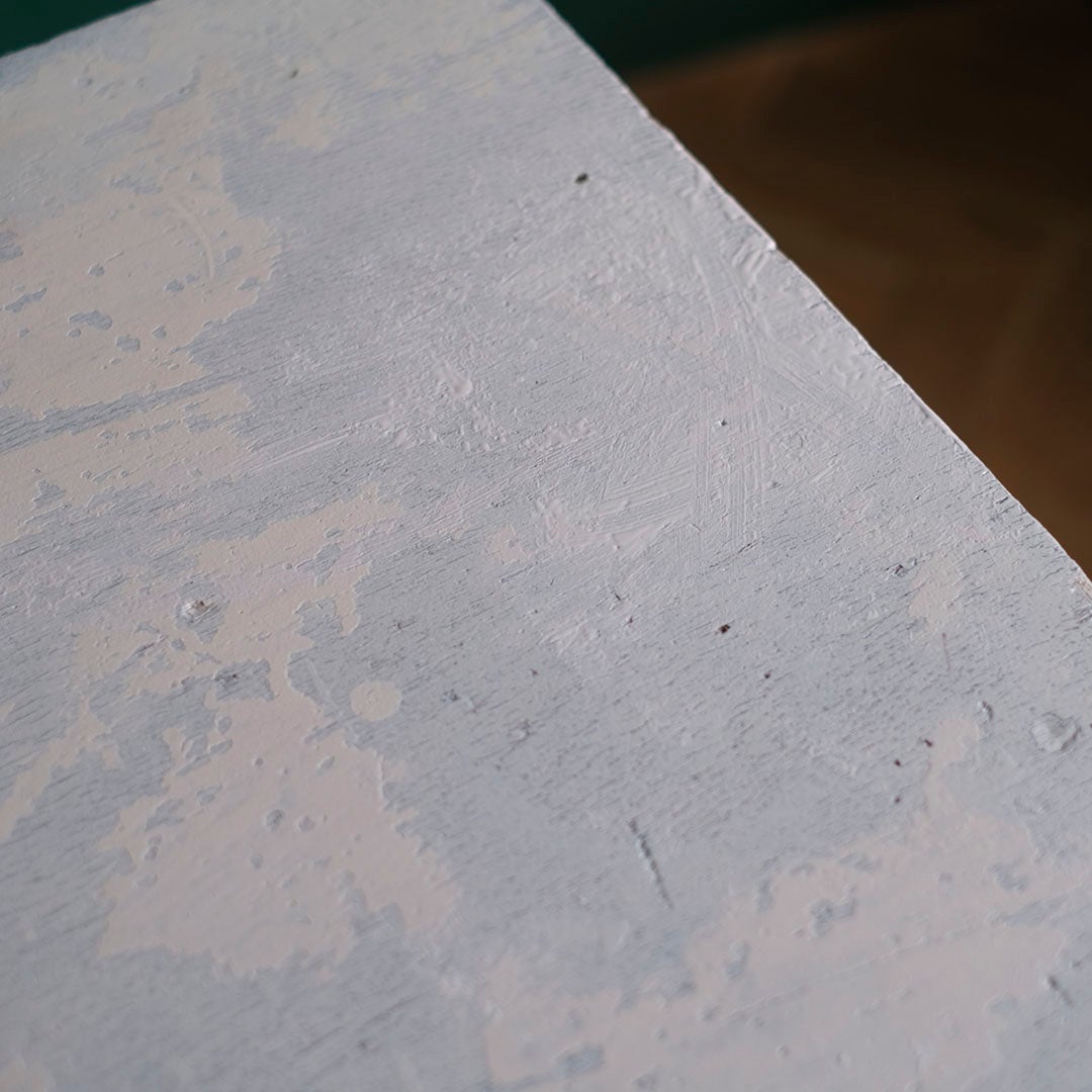 アンティーク ペイントテーブル イギリス グレイッシュホワイト アールデコ イギリス アンティーク家具9