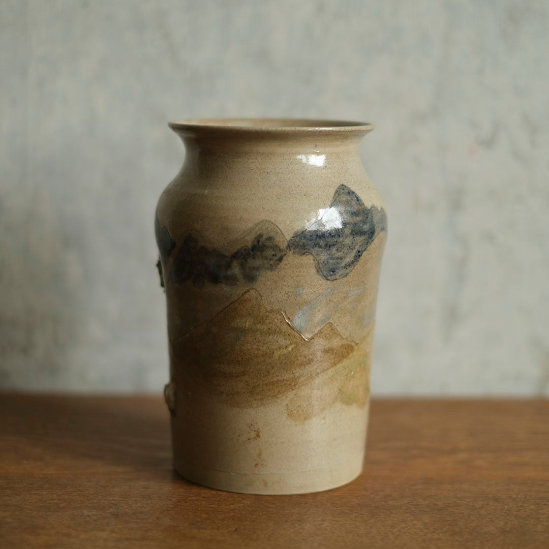 ヴィンテージフラワーベース スコットランド 作家物 アートオブジェ 花瓶3