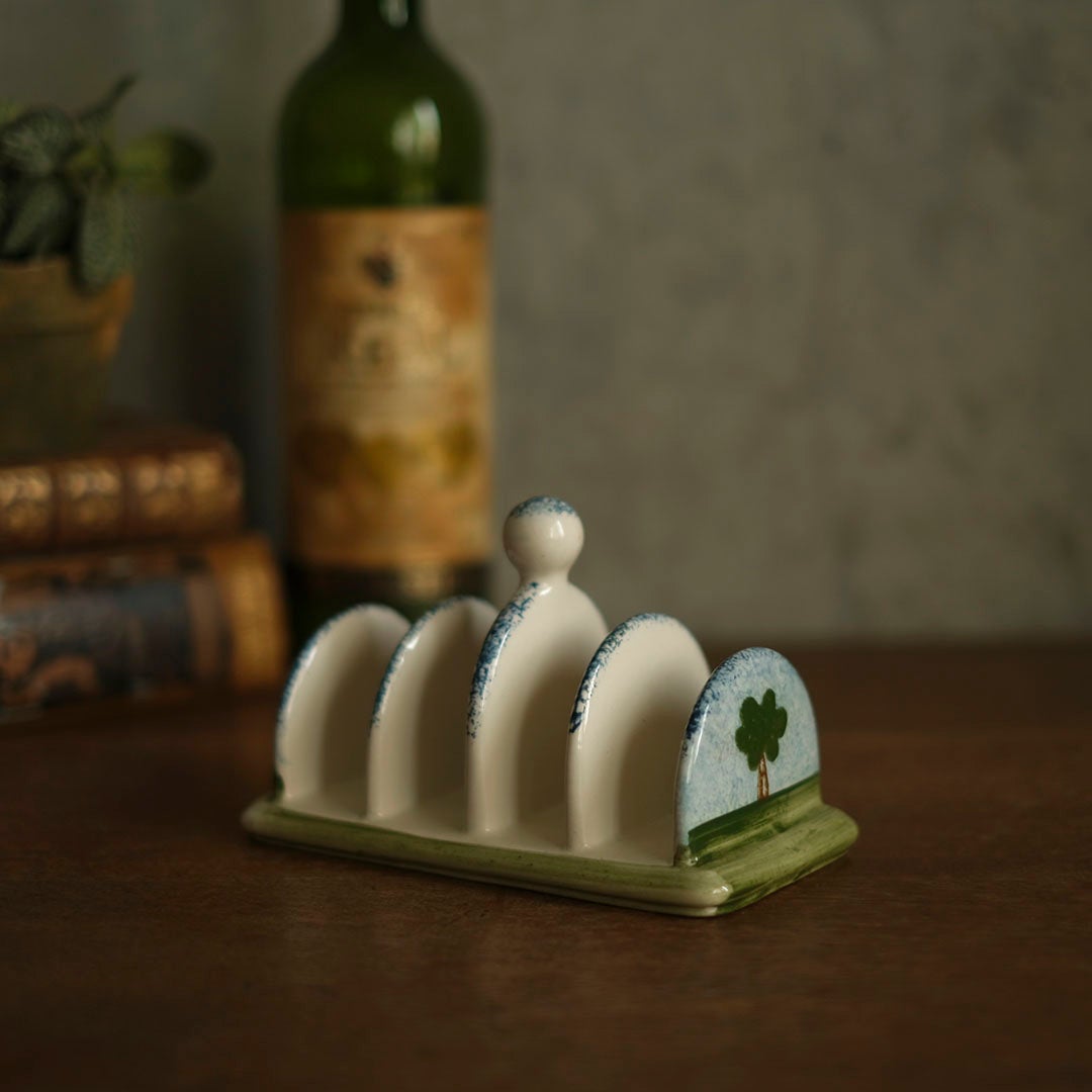 ヴィンテージトーストラック 陶器 イギリス樹木