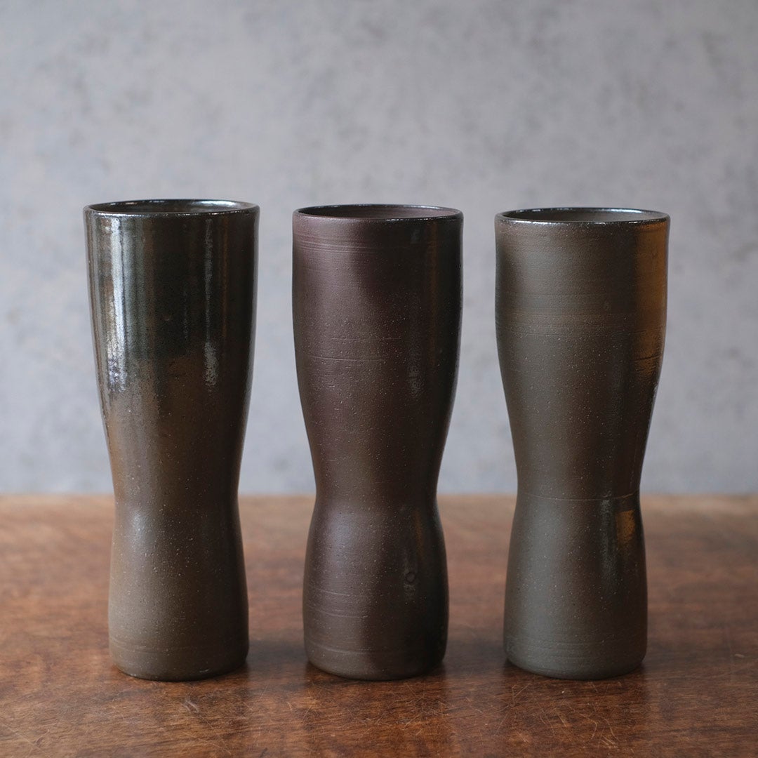 MALTOオリジナル・ビア＆焼酎カップ 高円寺 本島幸雄・作6