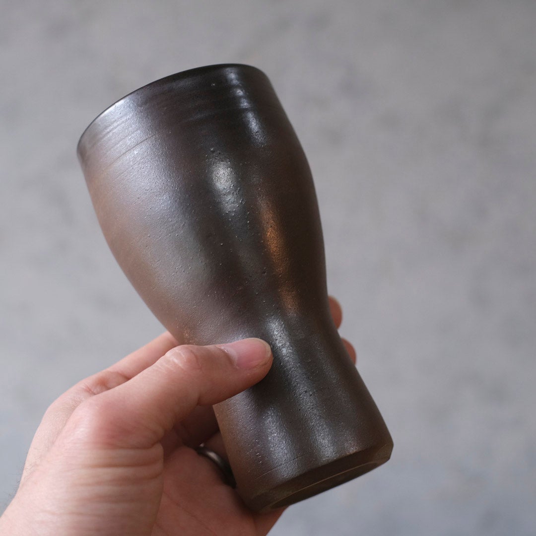 MALTOオリジナル ビア＆焼酎カップ 高円寺 本島幸雄・作 M4