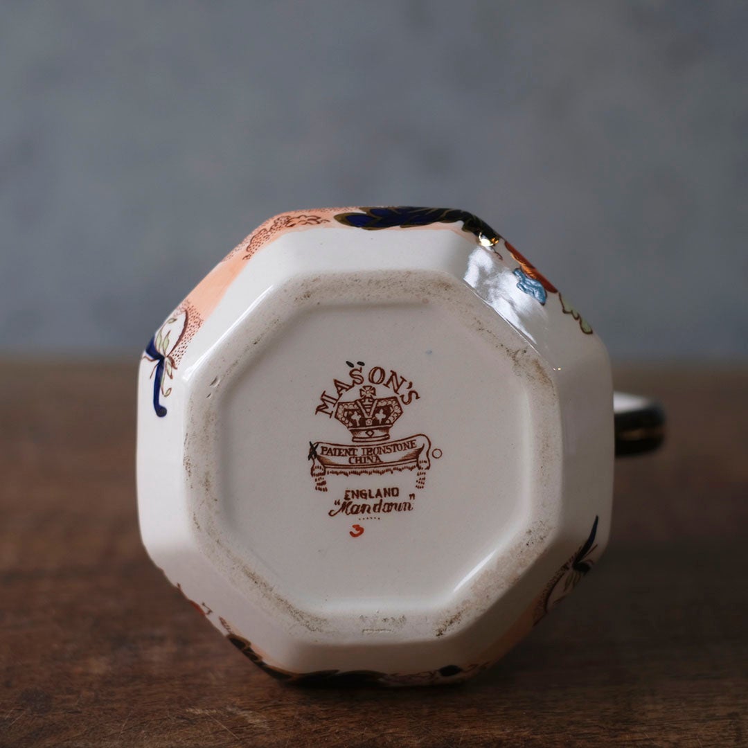 ヴィンテージミルクジャグ MASON'S Mandalay（マンダレイ） イギリス6