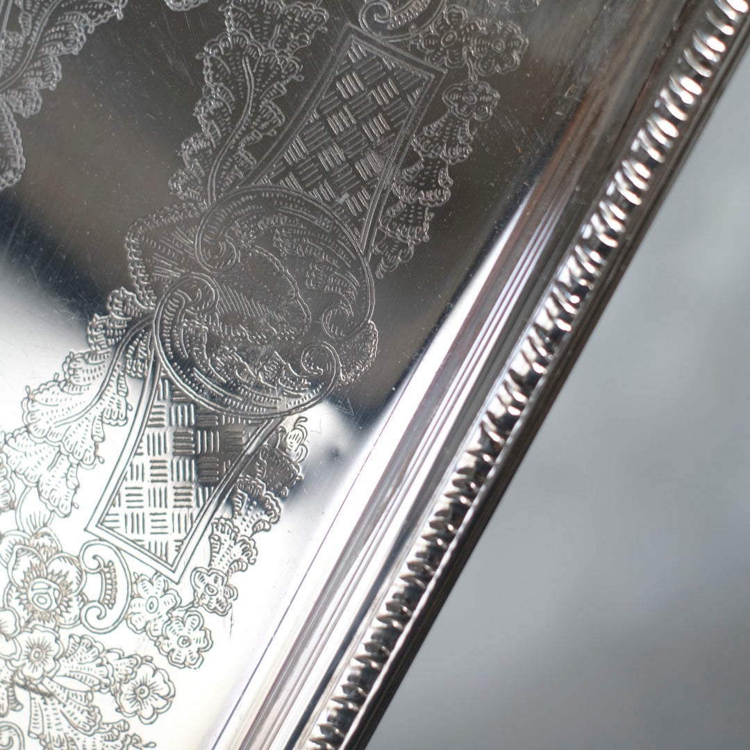 ヴィンテージミニトレイ シルバープレート 銀メッキ イギリス6