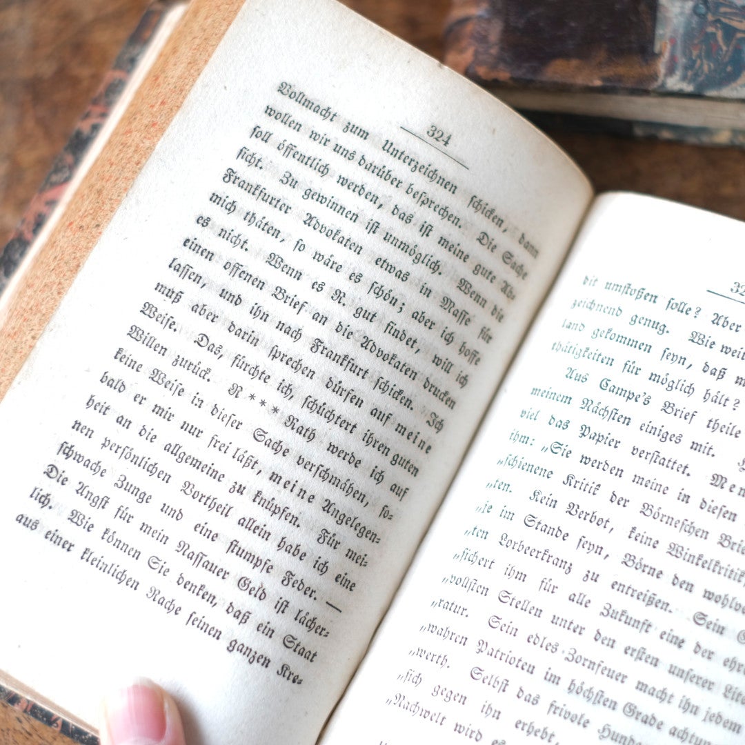 アンティークレザーブック 古書 本 19世紀 フランス6