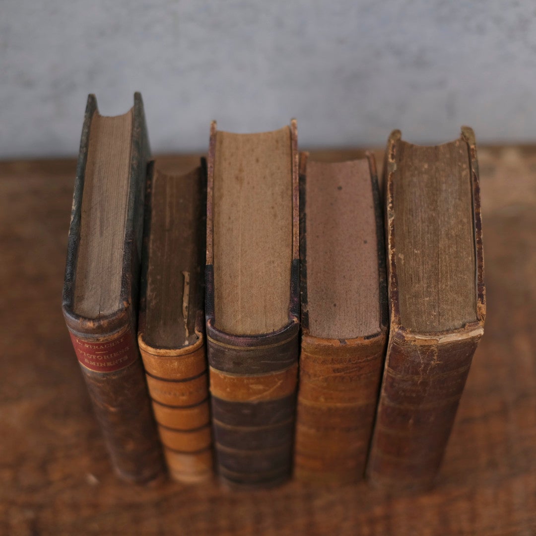 アンティークレザーブック 古書 本 19世紀 フランス7