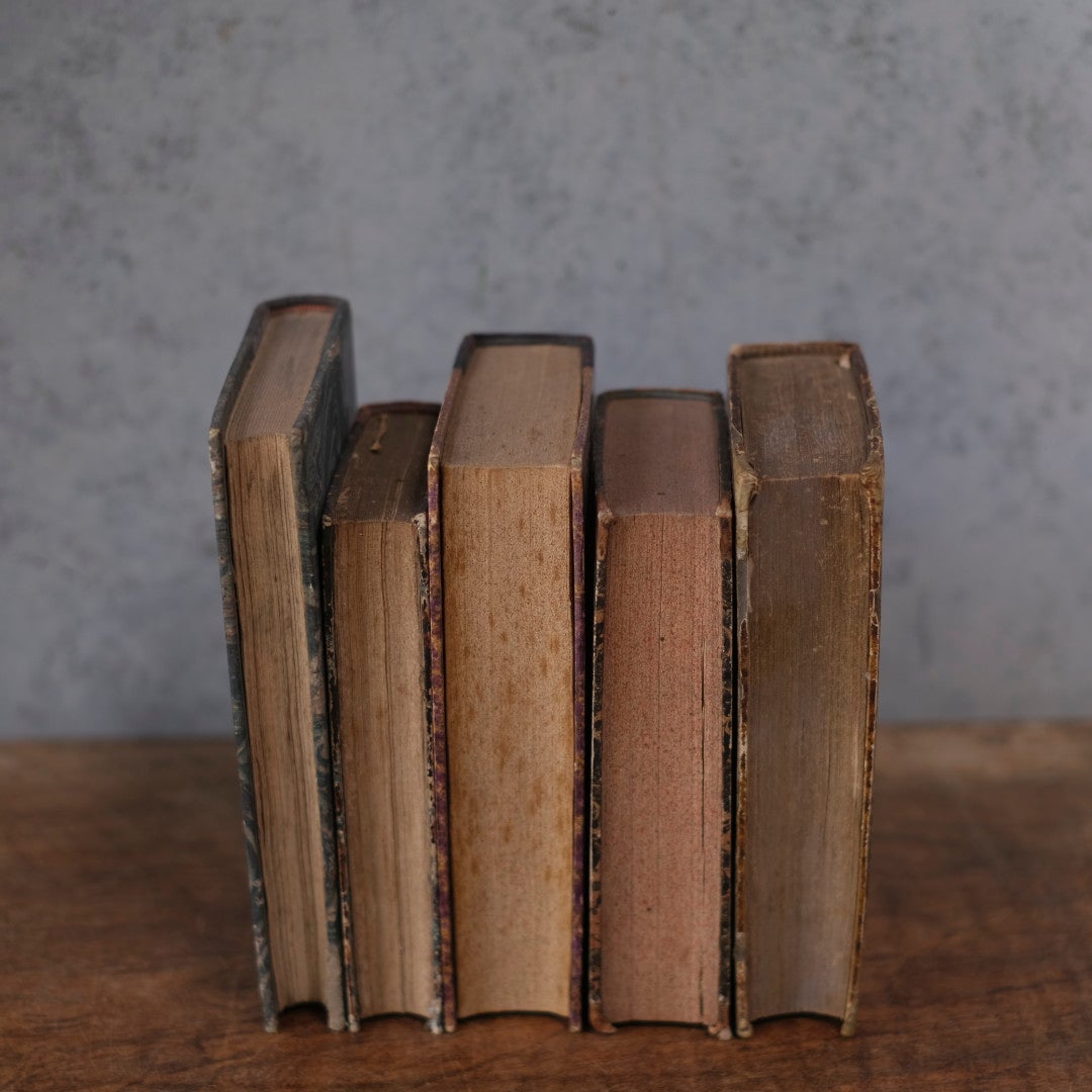 アンティークレザーブック 古書 本 19世紀 フランス8