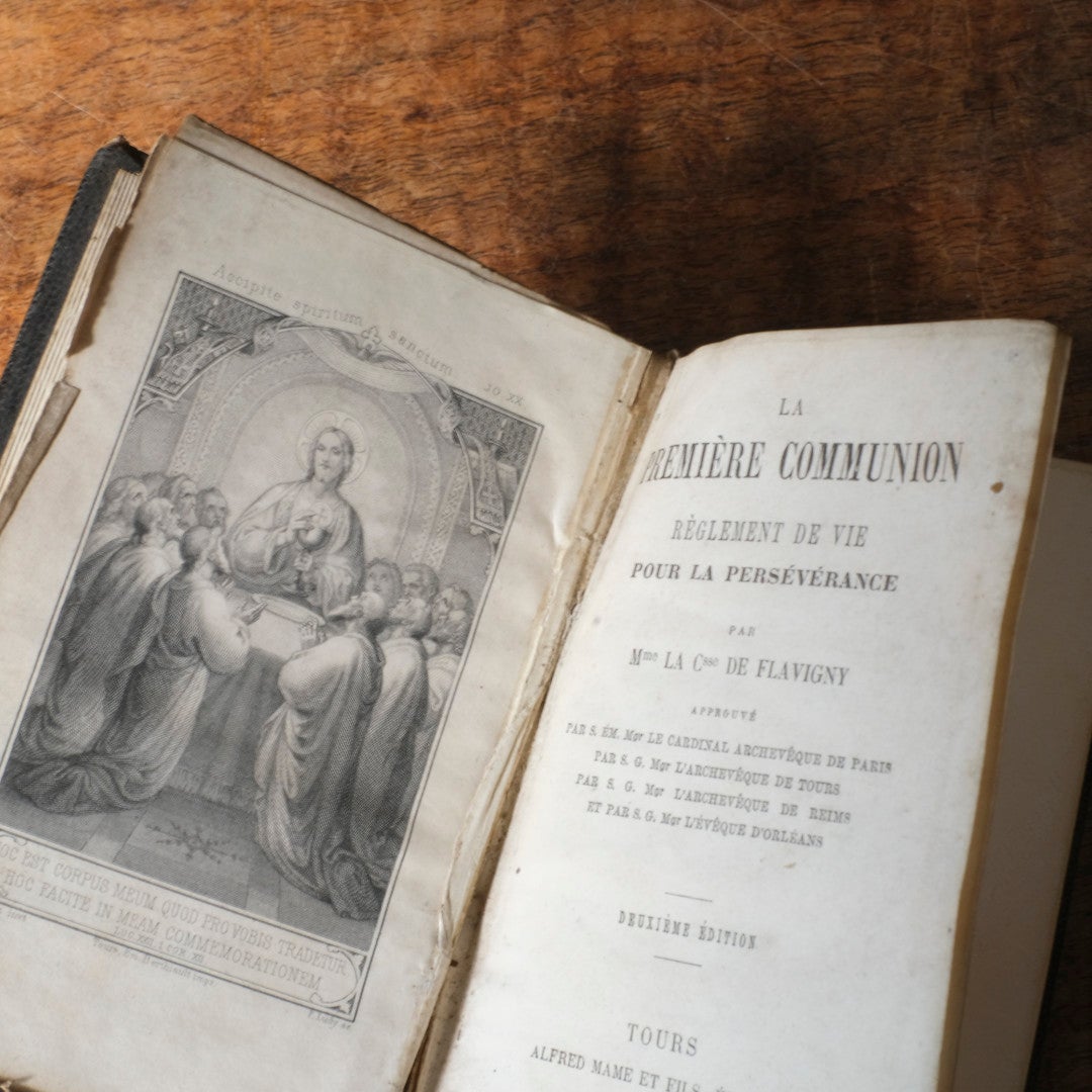 アンティーク祈祷書 初聖体拝領 La Première Communionフランス6