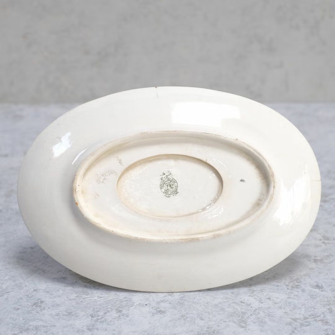 アンティーク ソーシエール BADONVILLER (バドンヴィレ) フランス グレービーボート アンティーク食器5