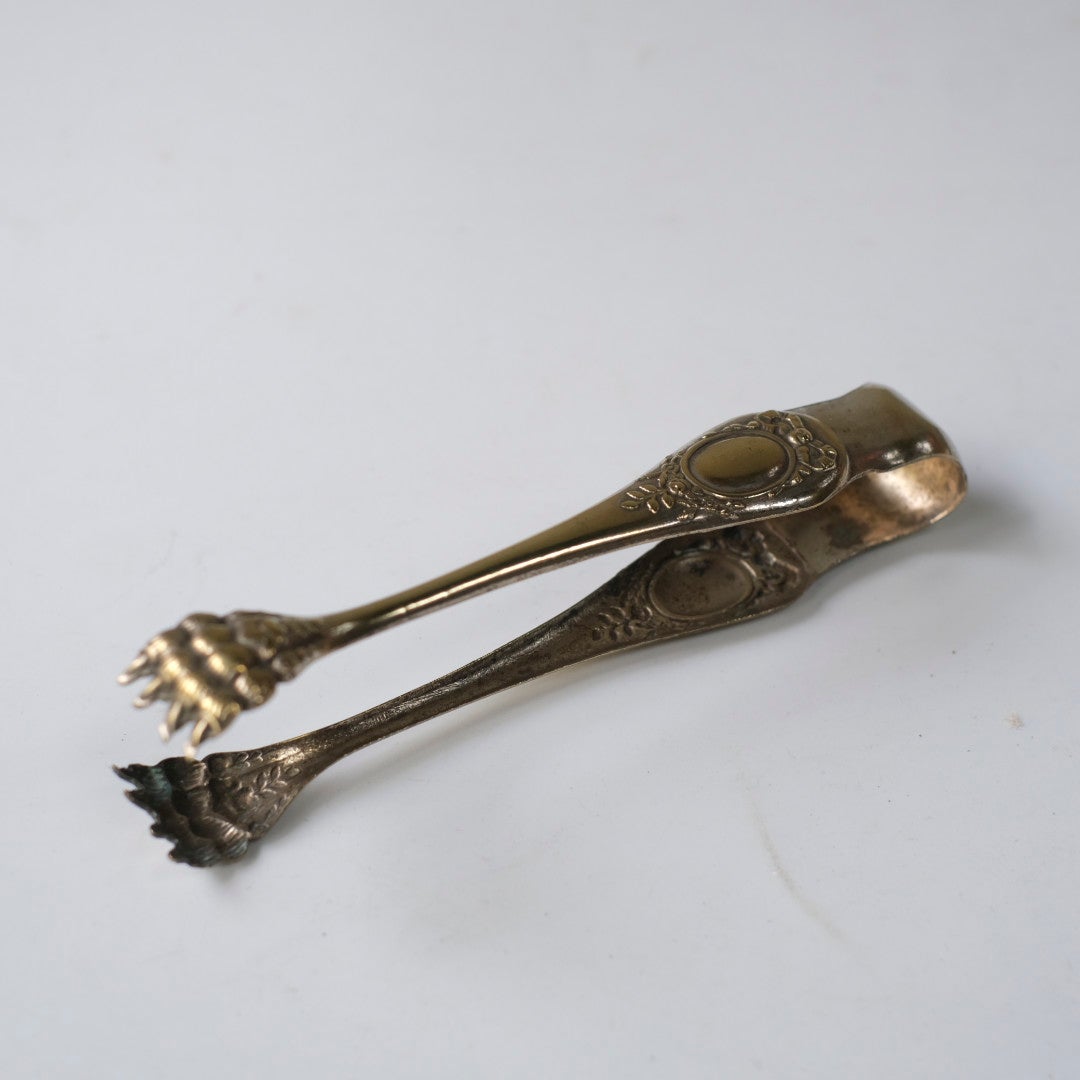 アンティークシュガートング 獅子の足 フランス4