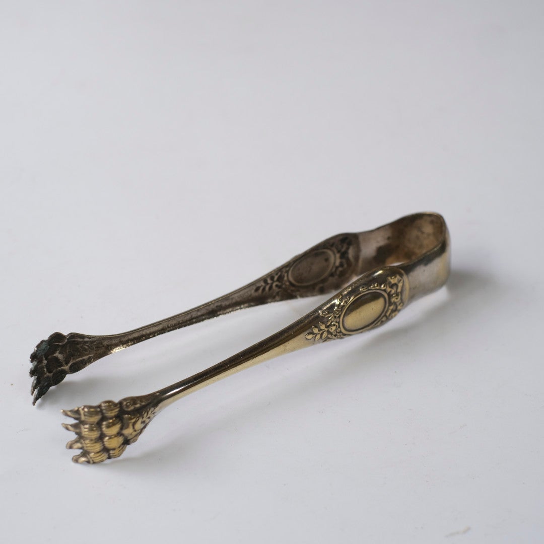 アンティークシュガートング 獅子の足 フランス5