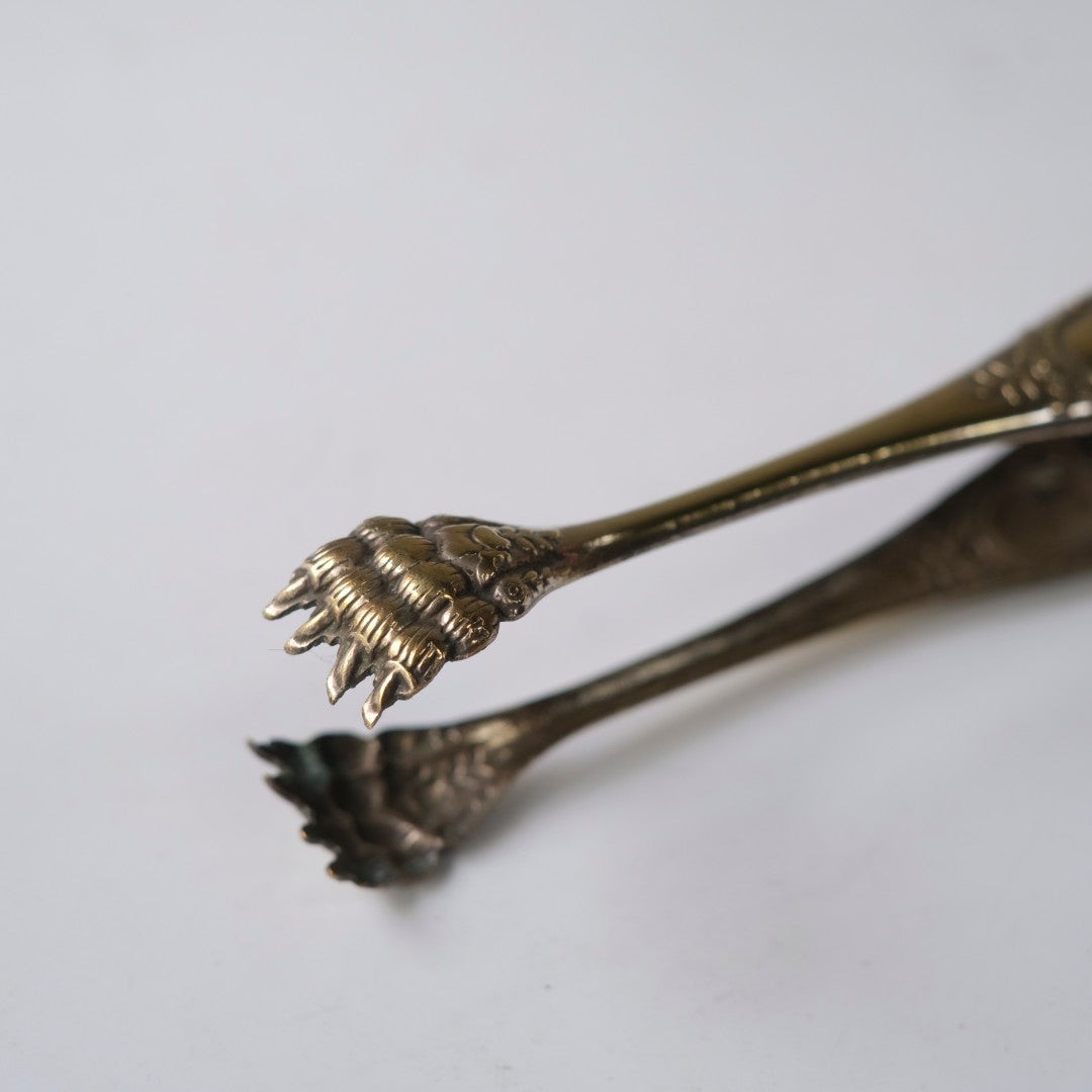 アンティークシュガートング 獅子の足 フランス7