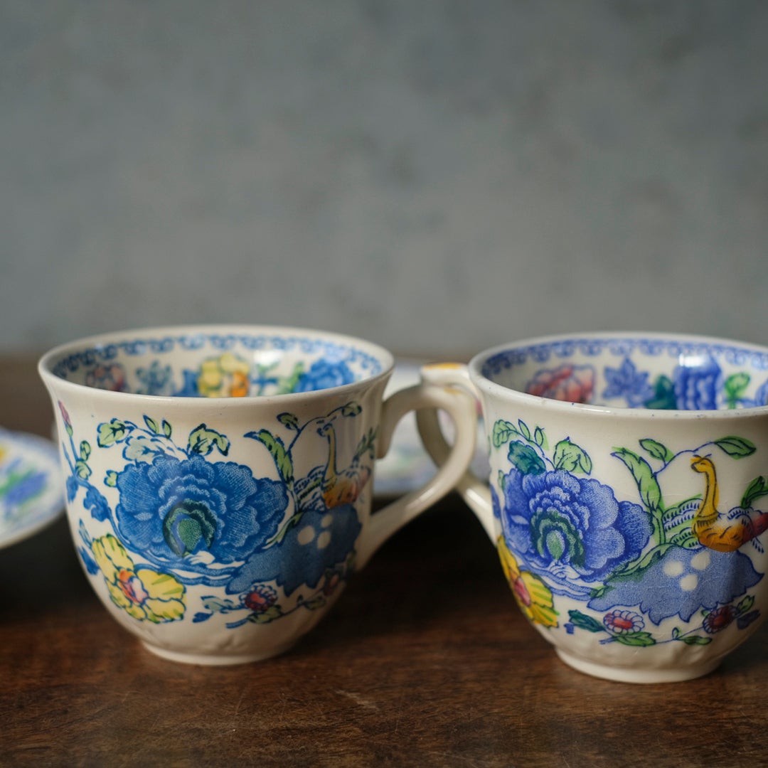 アンティークティーカップ&ソーサ MASON メイソン イギリス アンティーク食器5