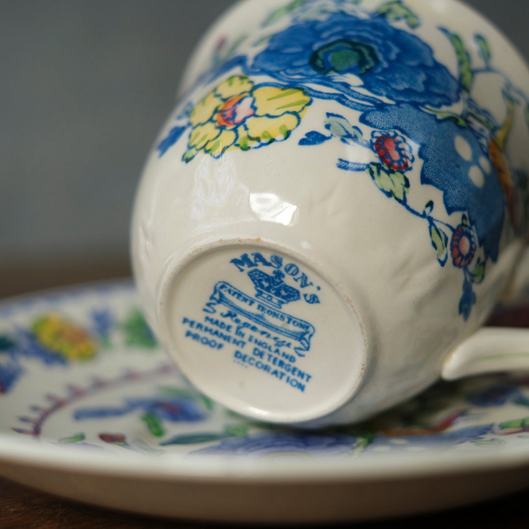 アンティークティーカップ&ソーサ MASON メイソン イギリス アンティーク食器6