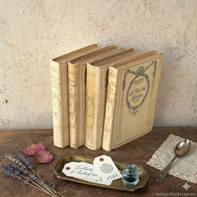 アンティークブック フランス 本 ネルソン nelson