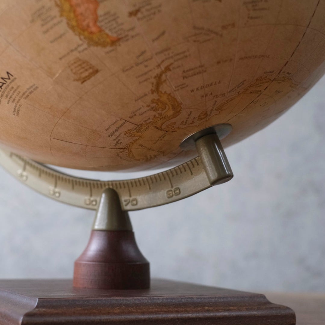 ヴィンテージグローブ イギリス 地球儀 置物7