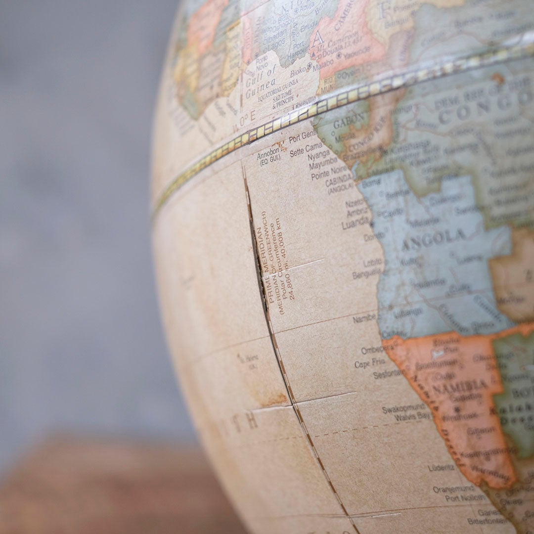 ヴィンテージグローブ イギリス 地球儀 置物8