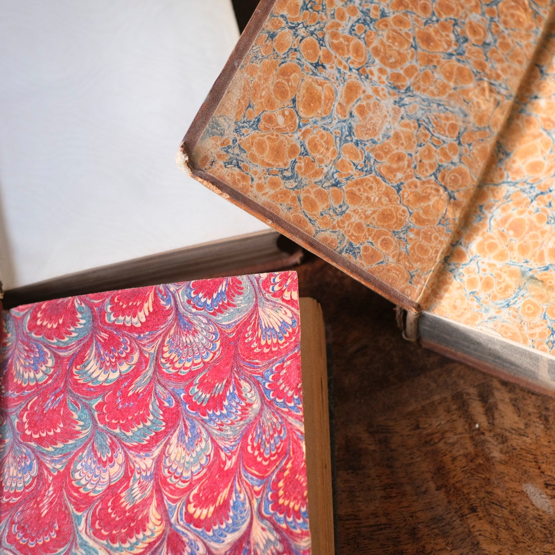 アンティークレザーブック 革張りの本 フランス 古書10