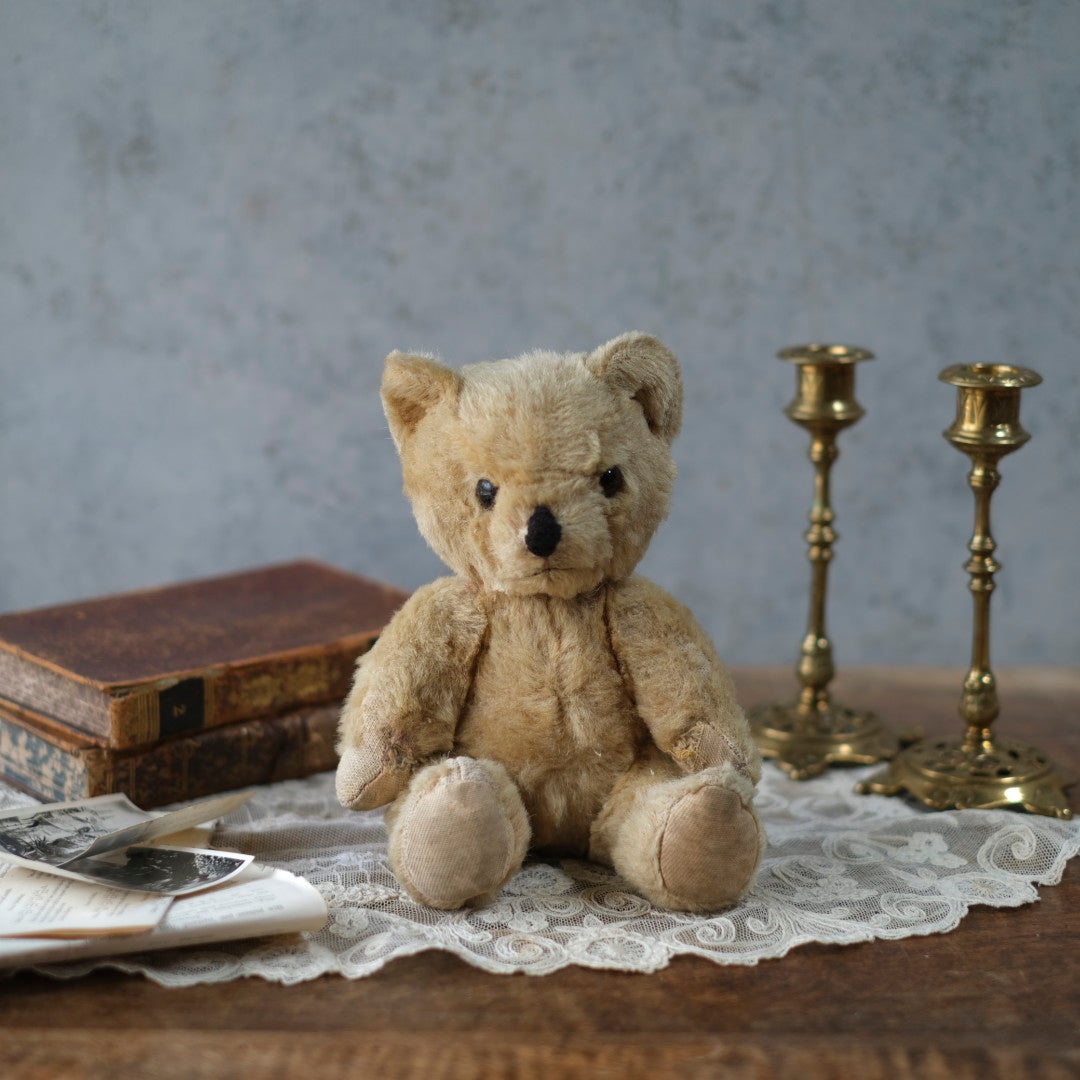 アンティーク テディベア ぬいぐるみ 藁 イギリス