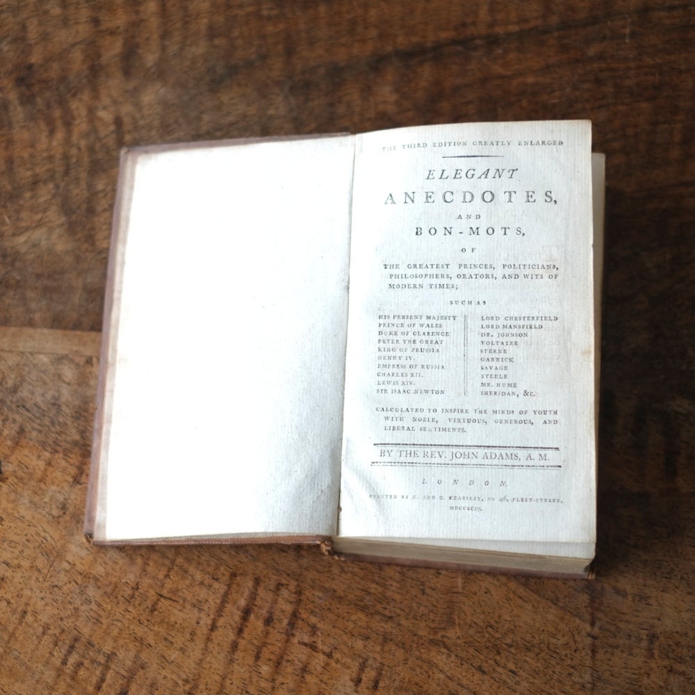 アンティークブック レザーブック 古書 1794年 ロンドン5