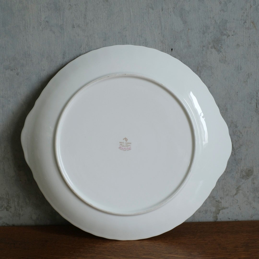 ヴィンテージ Royal Albert B&BプレートLady Carlyle イギリス 朝食用のお皿 食器8
