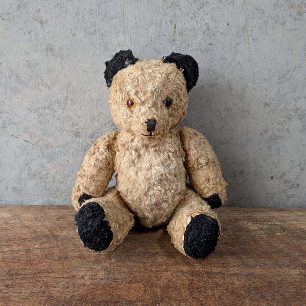 アンティーク テディベア ぬいぐるみ 藁詰め イギリス1